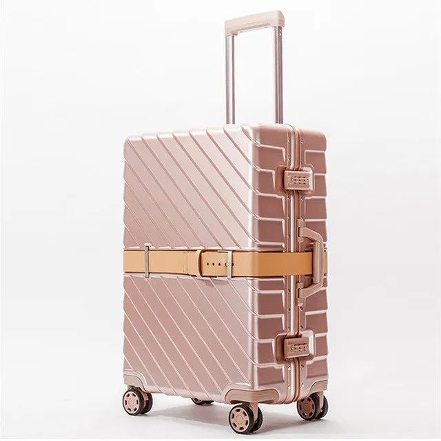 20" 24" 28" Aluminum Frame   Pc Travel Rolling Lugagge Suitcase Bag,New Hardside Carry One ,High