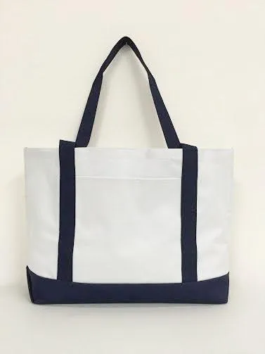 48 ct Grocery Shopping Tote Bag With Large Outside Pocket - By Case