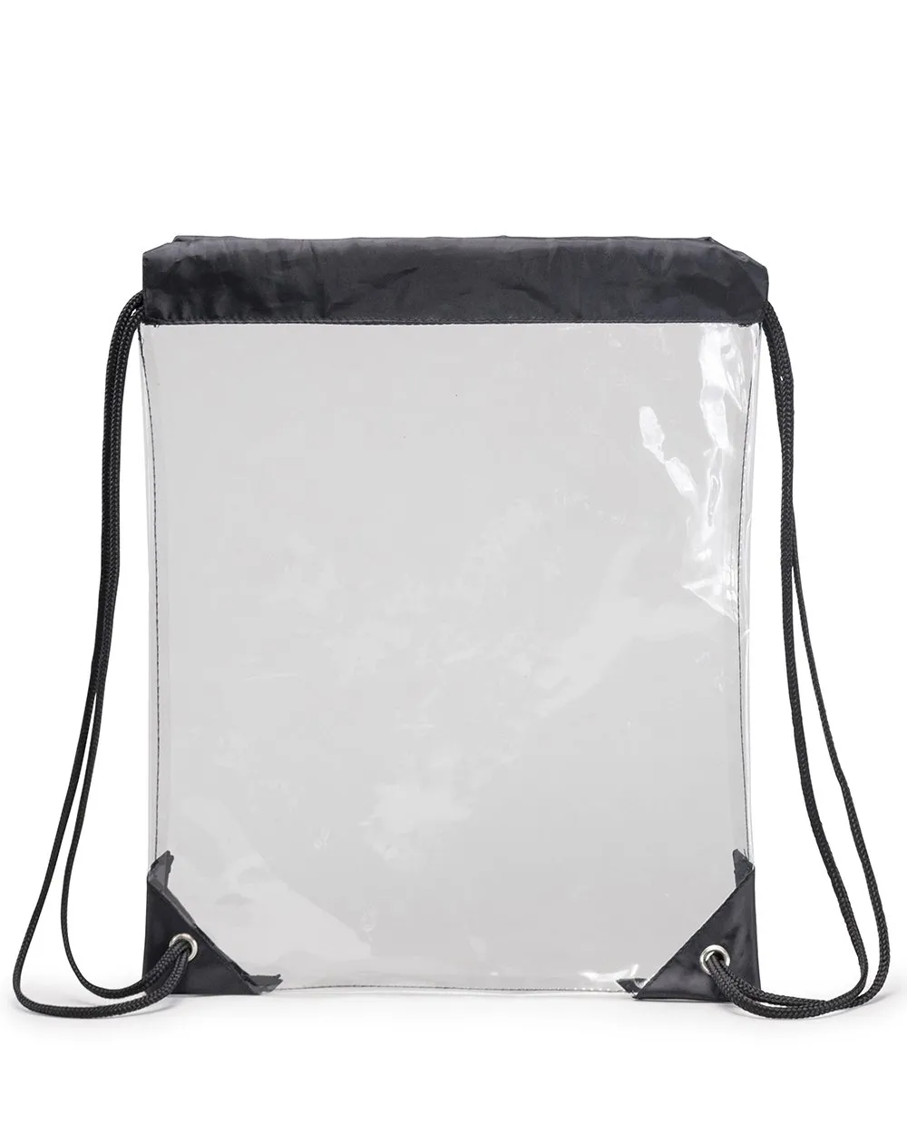 6 ct Clear Backpack W/ Drawstrings - By Bundle