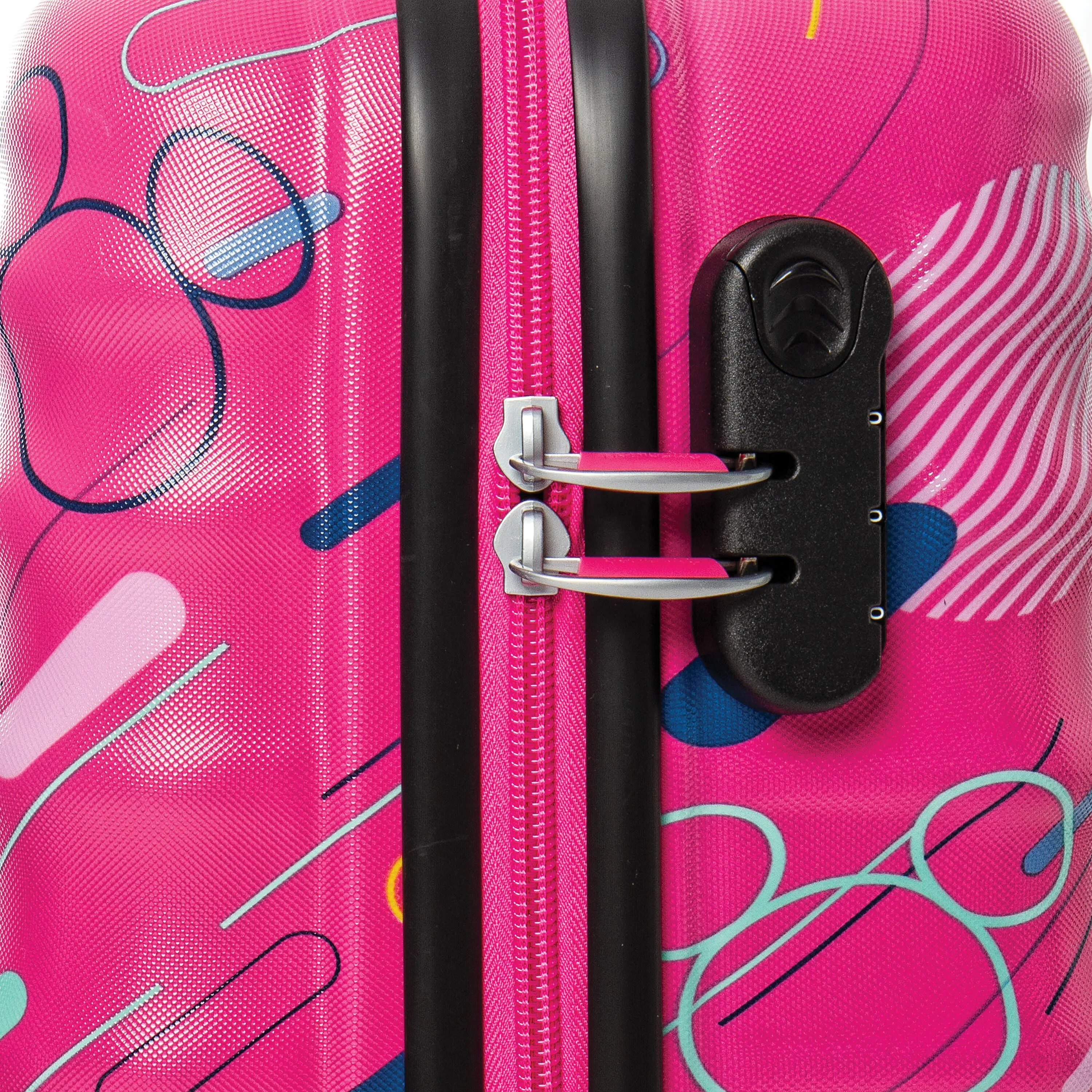 American Tourister WAVEBREAKER-DISNEY MINNIE PINK Carry ON SPINNER