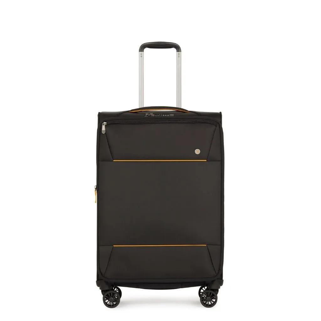 Antler Brixham 71cm Medium Softsided Luggage - Black