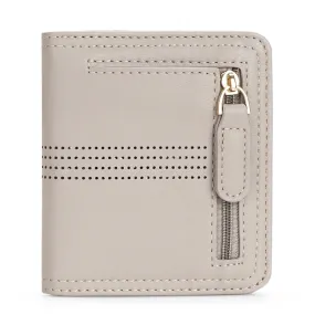 APHISON Slim RFID Small Womens Wallet - 125 Gray