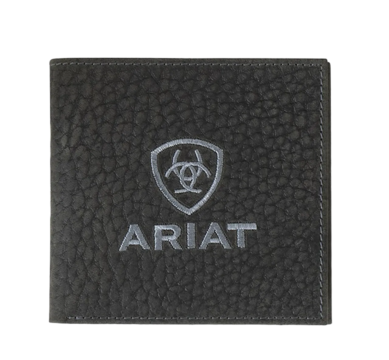 Ariat Black Bifold Bull Hide Wallet A3556301