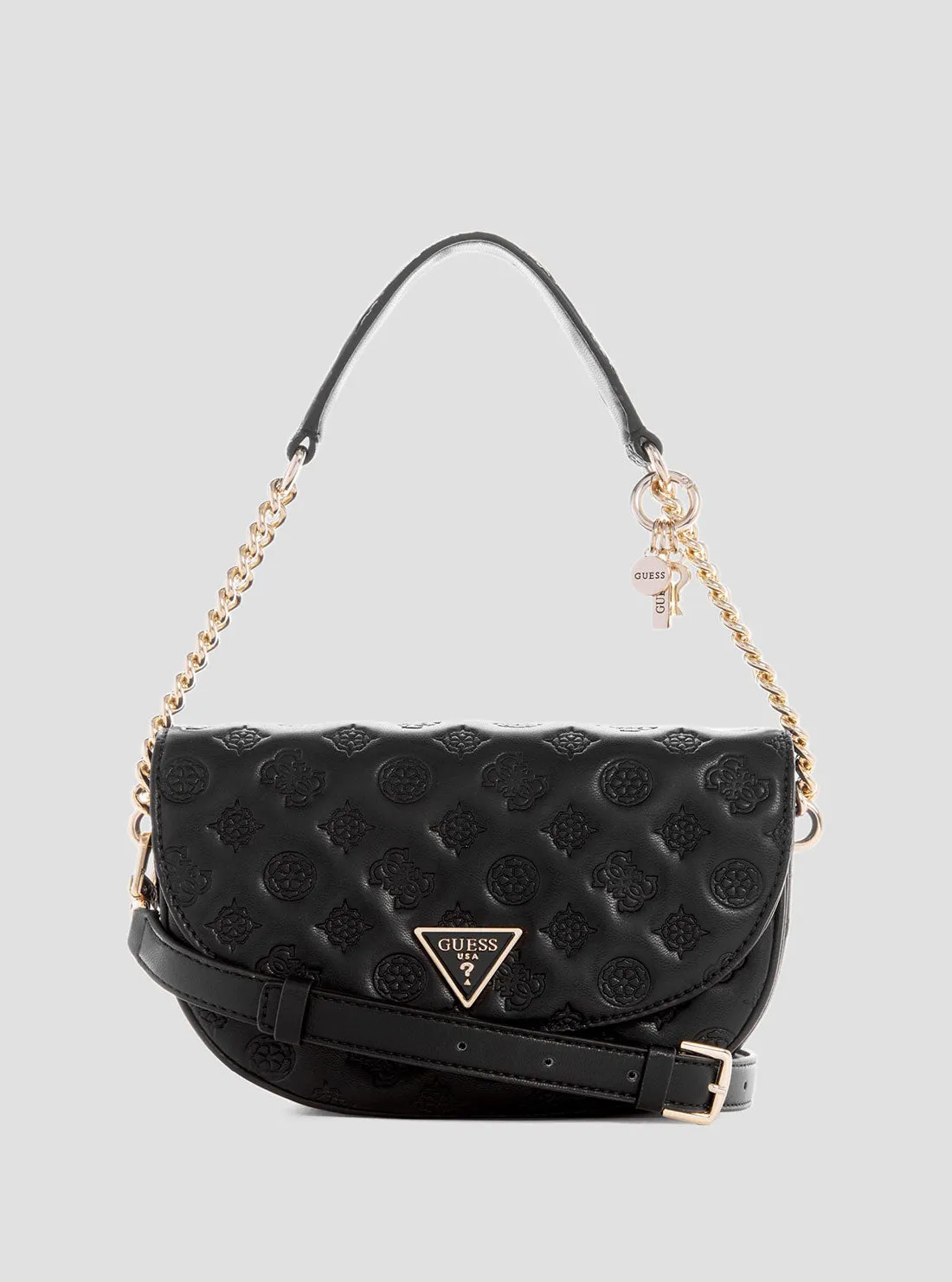 Black La Femme Shoulder Bag