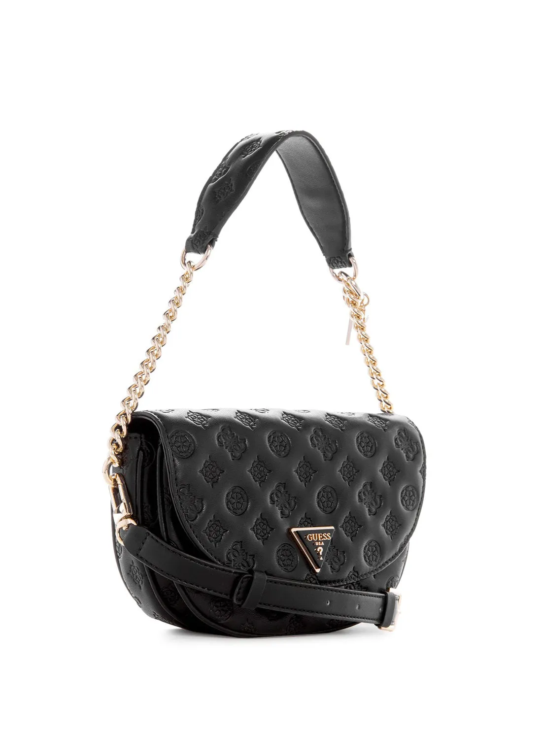 Black La Femme Shoulder Bag