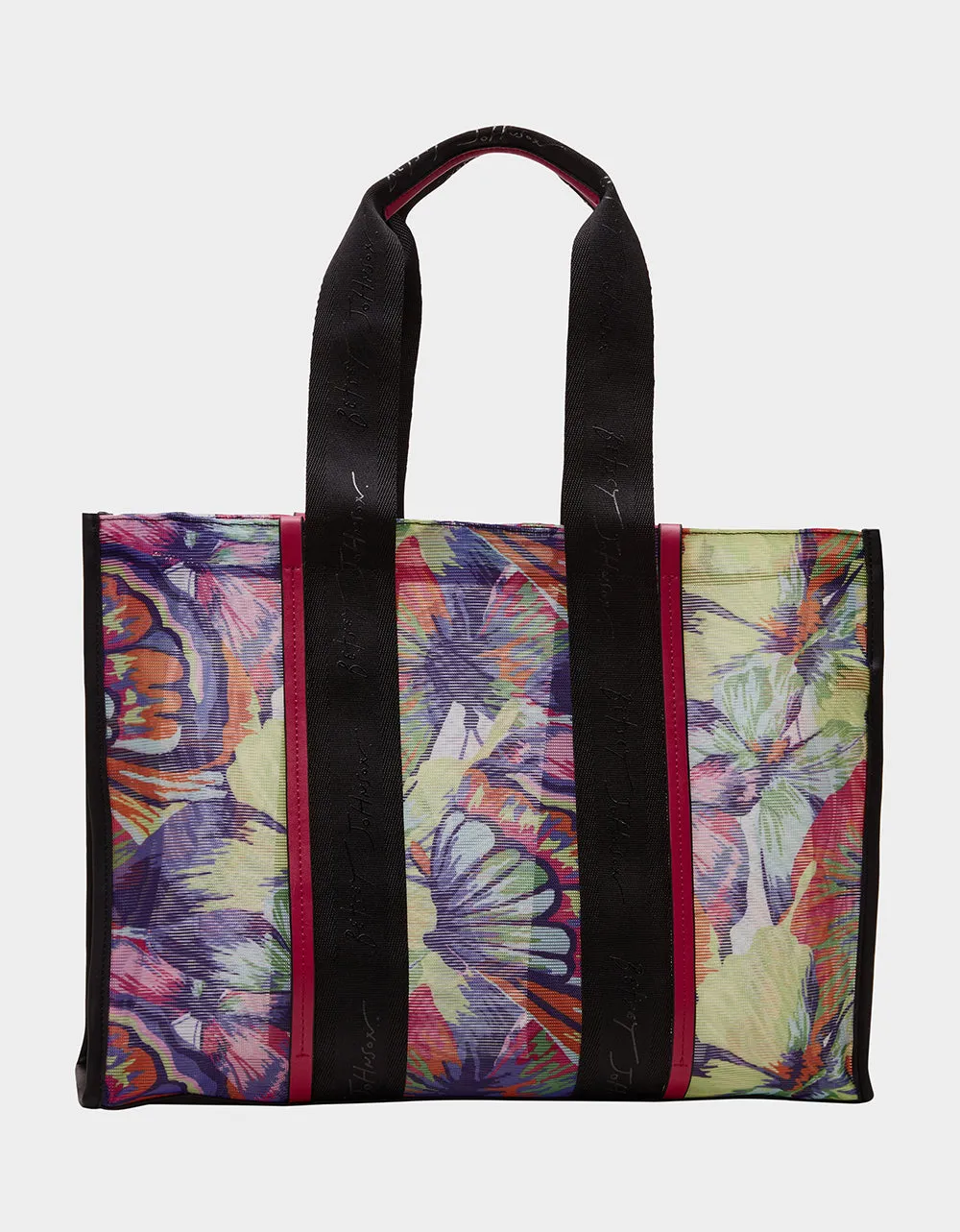 BUTTERFLY MESH TOTE MULTI