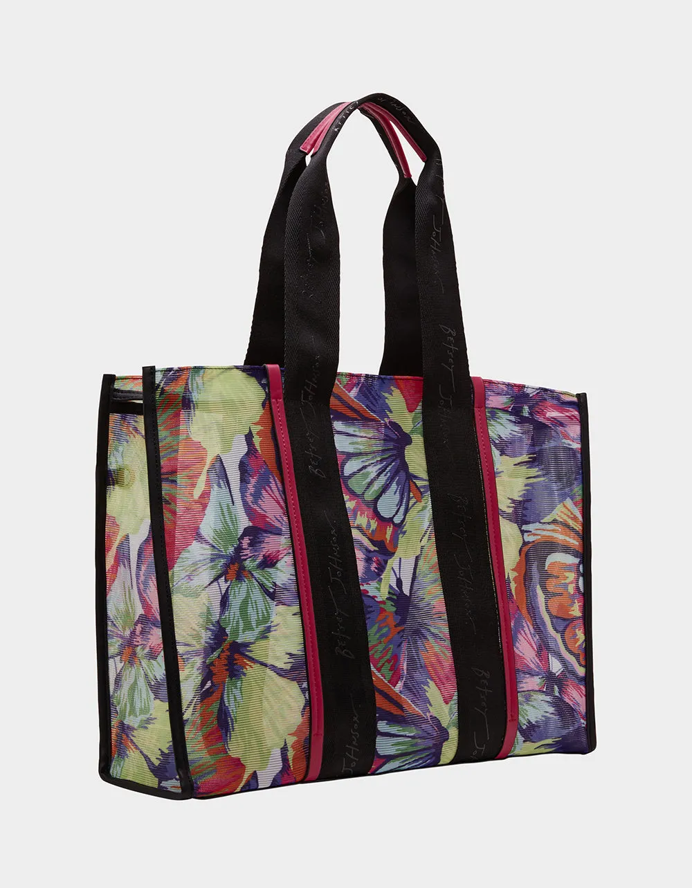 BUTTERFLY MESH TOTE MULTI