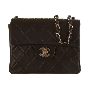 Chanel Black Square Mini Flap Bag