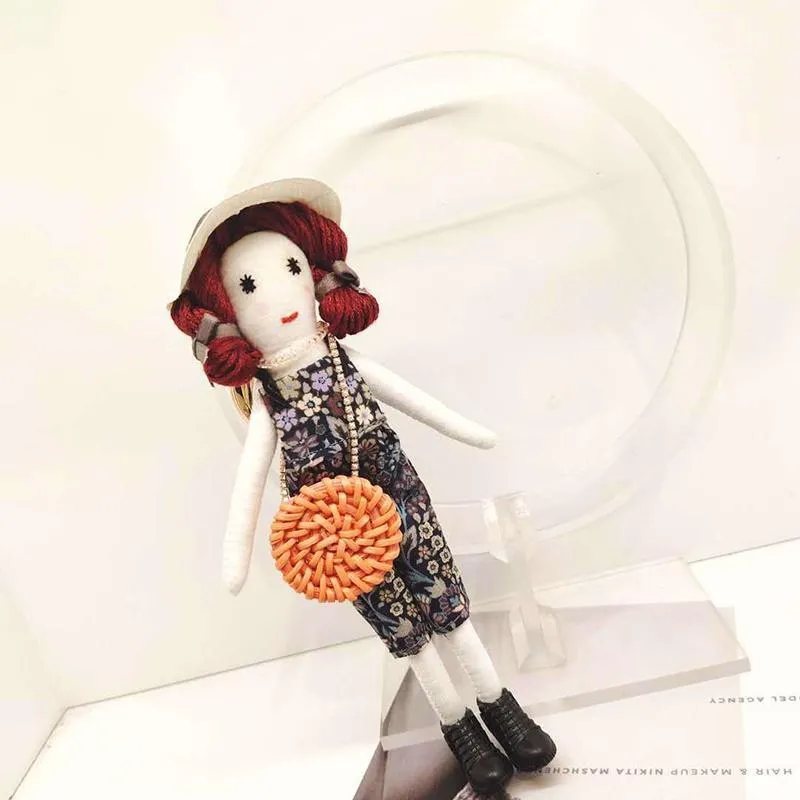 Chic and Classy Fashionista Keychain Dolls