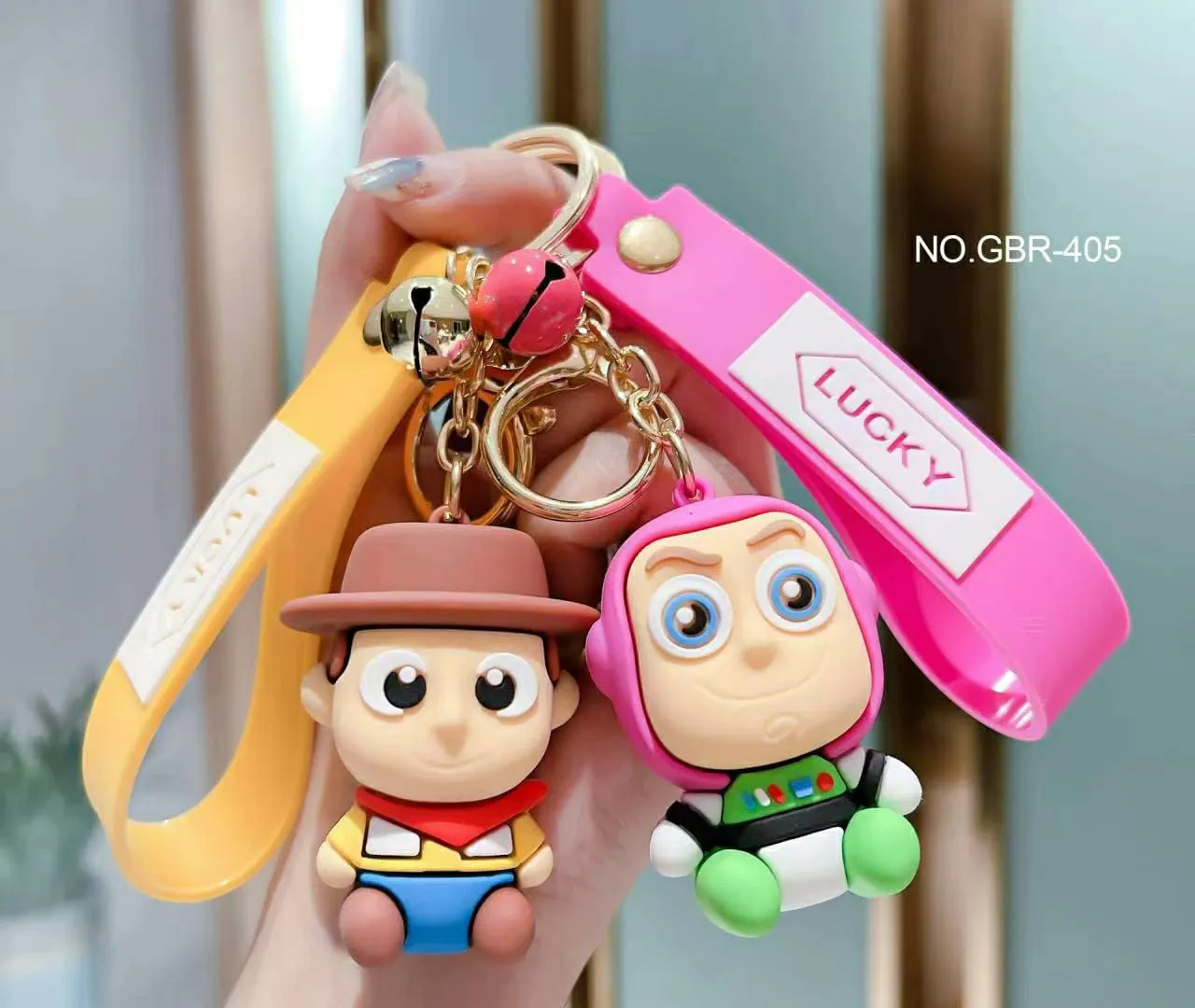 Cow Boy Keychain