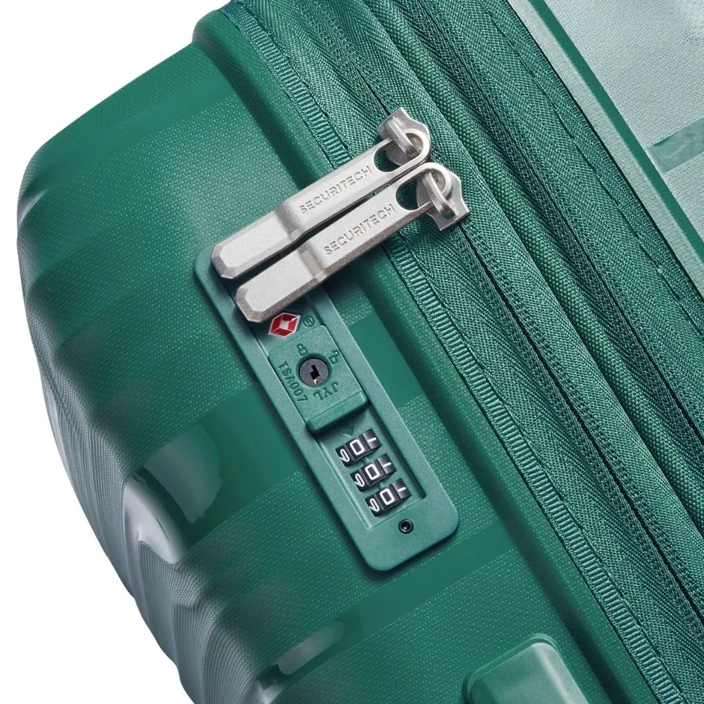 Delsey Securitech Dune Exp Medium Hardsided Luggage - Green