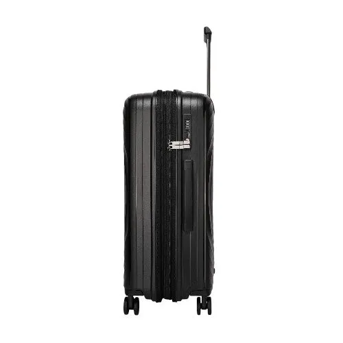 Eagle PP ABS Hard Shell Medium Expandable Suitcase with TSA Lock and 4 Spinner Wheels - 24"