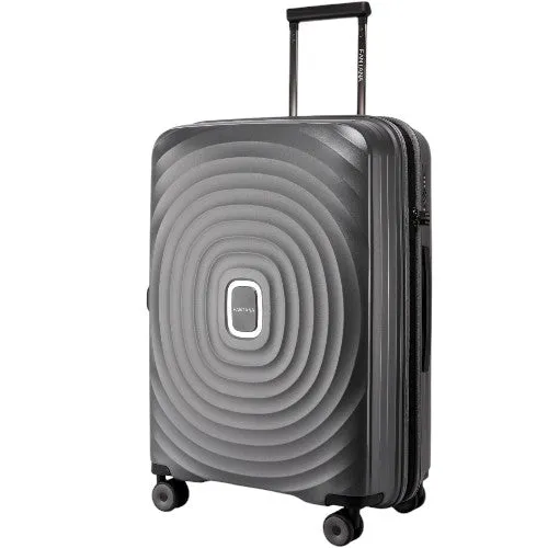 Eagle PP ABS Hard Shell Medium Expandable Suitcase with TSA Lock and 4 Spinner Wheels - 24"