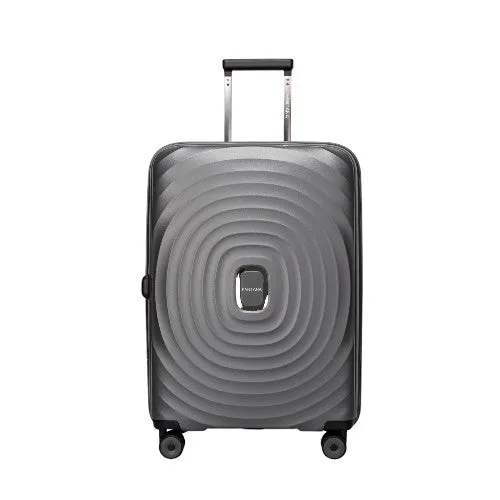 Eagle PP ABS Hard Shell Medium Expandable Suitcase with TSA Lock and 4 Spinner Wheels - 24"