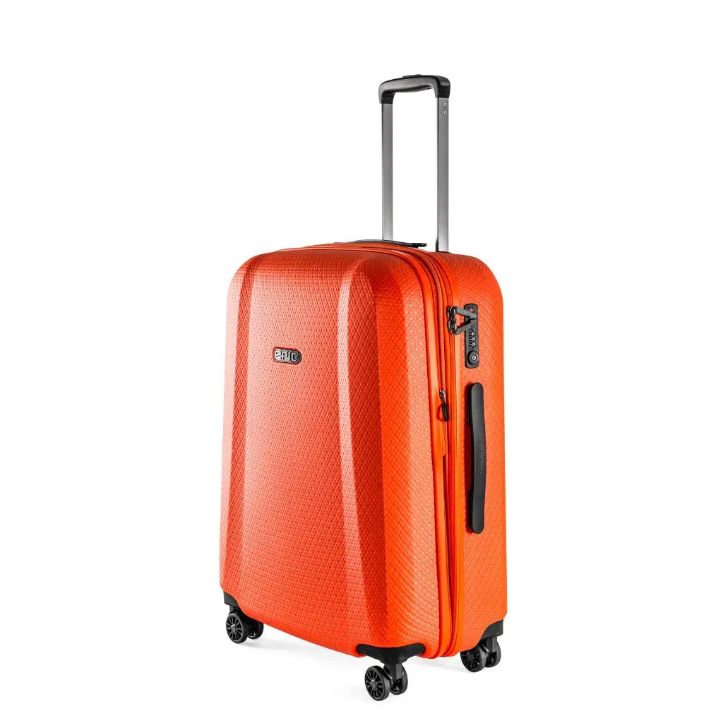 Epic GTO 5.0 - 3 Piece Hardside Luggage Set - Neon Orange