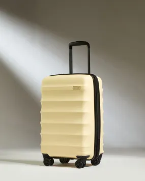 Expandable Cabin Suitcase in Pale Yellow  - Juno