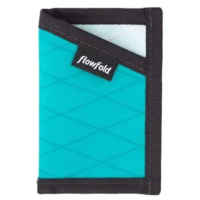 FLOWFOLD MINIMALIST CARD HOLDER AQUA