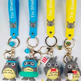 Funky Rat Cartoon Anime Keychain.