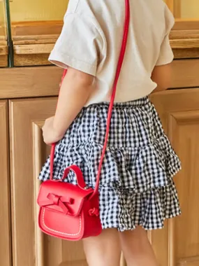 Girls Tiny Bow Crossbody Handbag