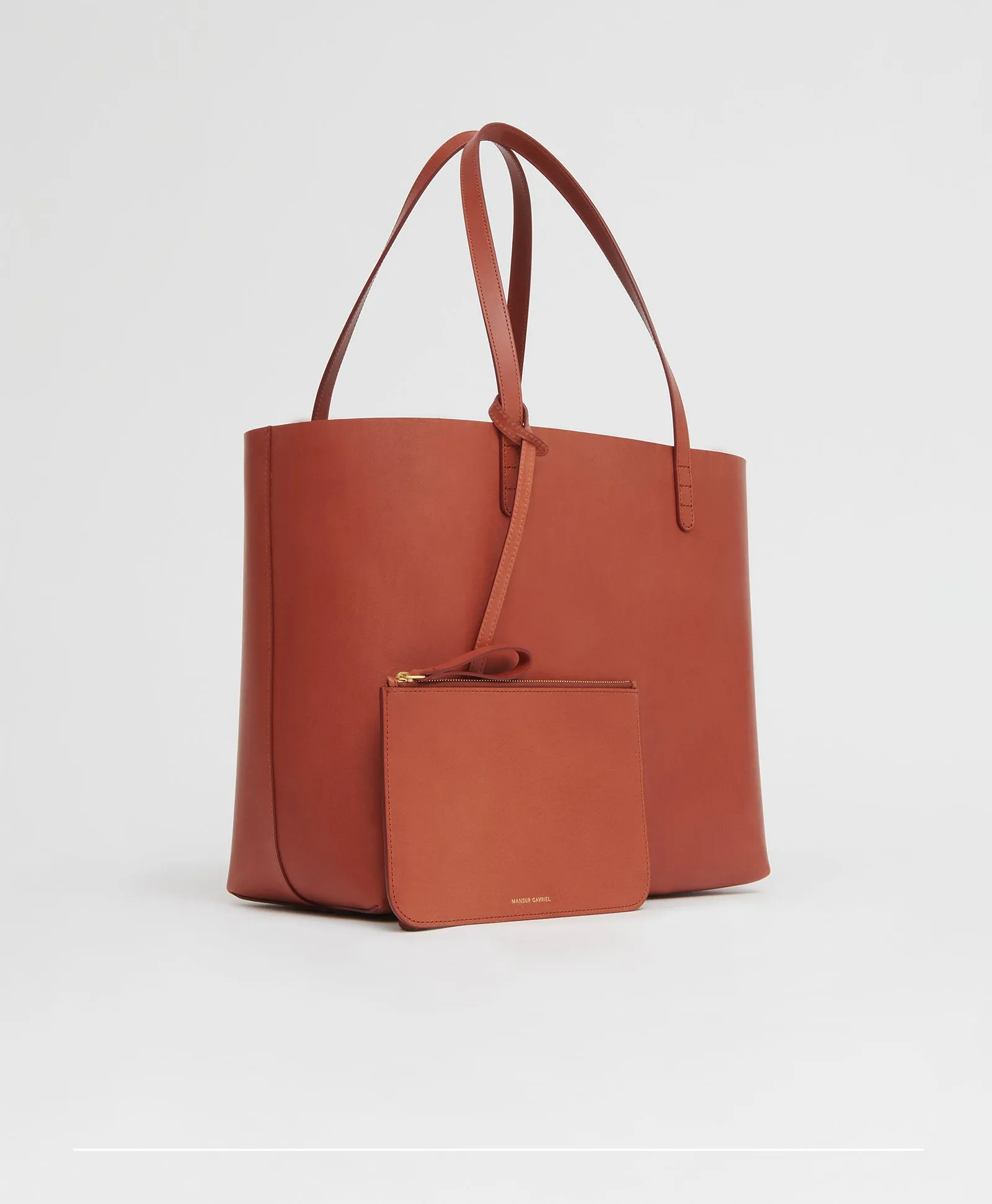 Large Tote - Brandy/Sun