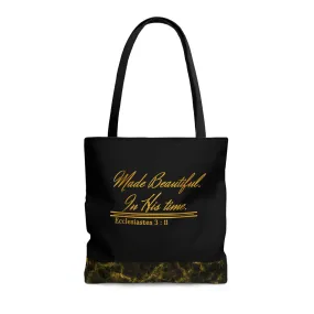 Made Beautiful in His Time Tote || Ecclesiastes 3:11 Tote