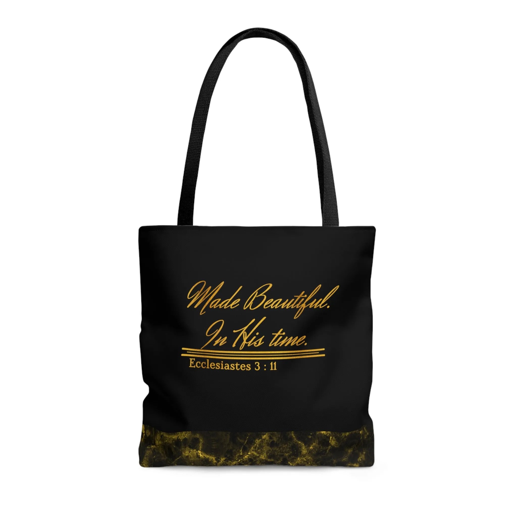 Made Beautiful in His Time Tote || Ecclesiastes 3:11 Tote