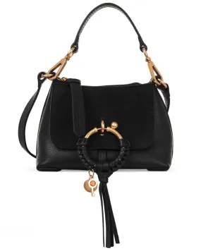 Mini Joan Crossbody Bag in Black