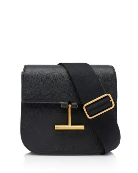 Mini Tara Crossbody Bag in Silk Black