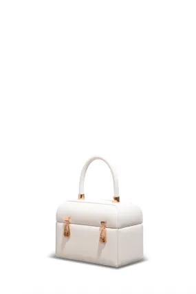 Patsy Bag in Ivory Nappa Leather