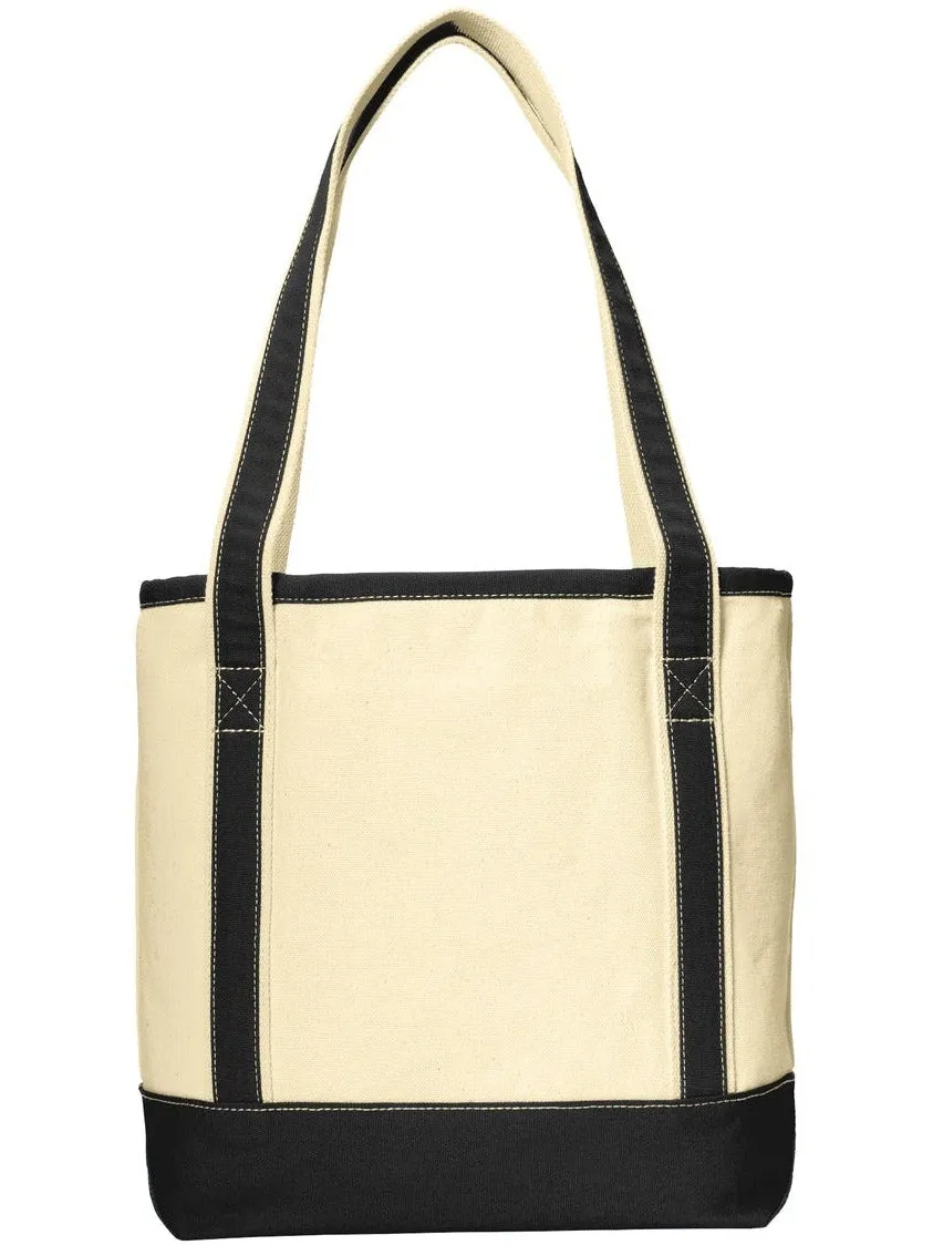 Port Authority Medium Cotton Canvas Boat Tote