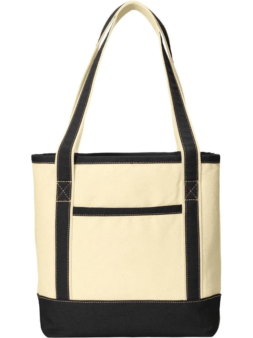 Port Authority Medium Cotton Canvas Boat Tote