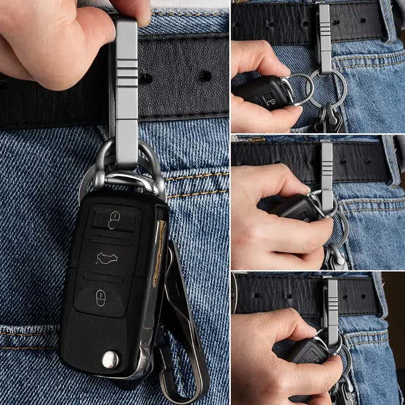 Quick Release Key Holder Belt Clip Keychain