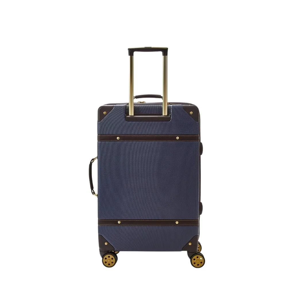 Rock Vintage 67cm Medium Hardsided Luggage - Navy