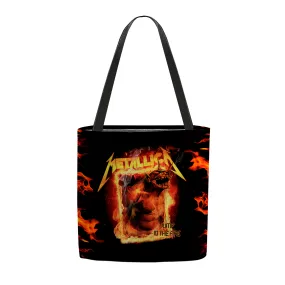 Rocksax Metallica Preium Tote Bag - Fire