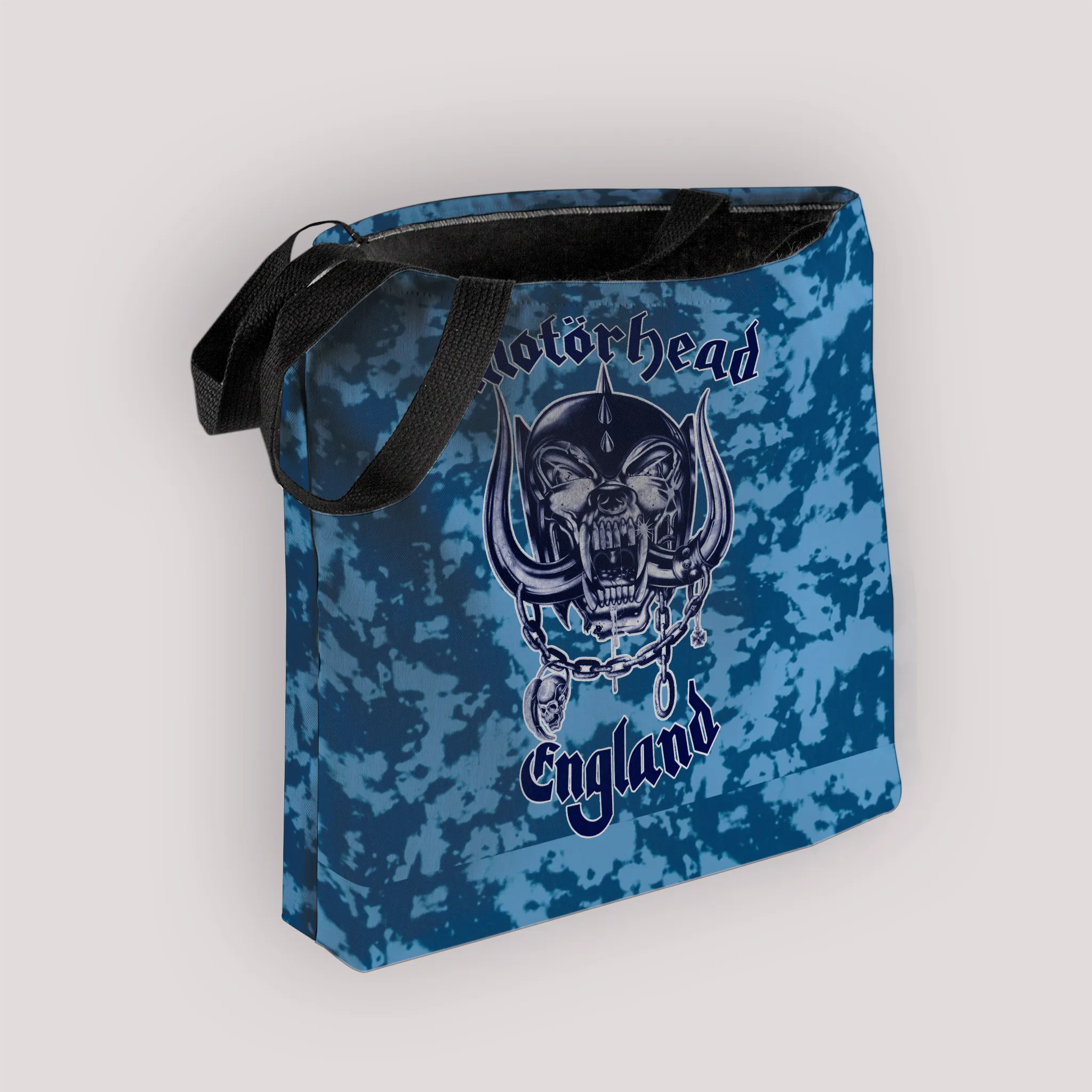 Rocksax Motohead Premier Tote Bag -Camo Blue