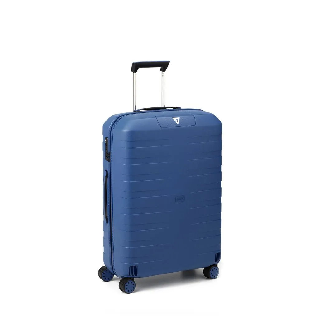 Roncato Box Sport 2.0 Medium 69cm Hardsided Spinner Suitcase - Navy