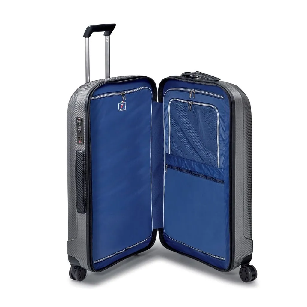 Roncato We Are Glam Medium 70cm Spinner Suitcase 2.7kg - Platinum