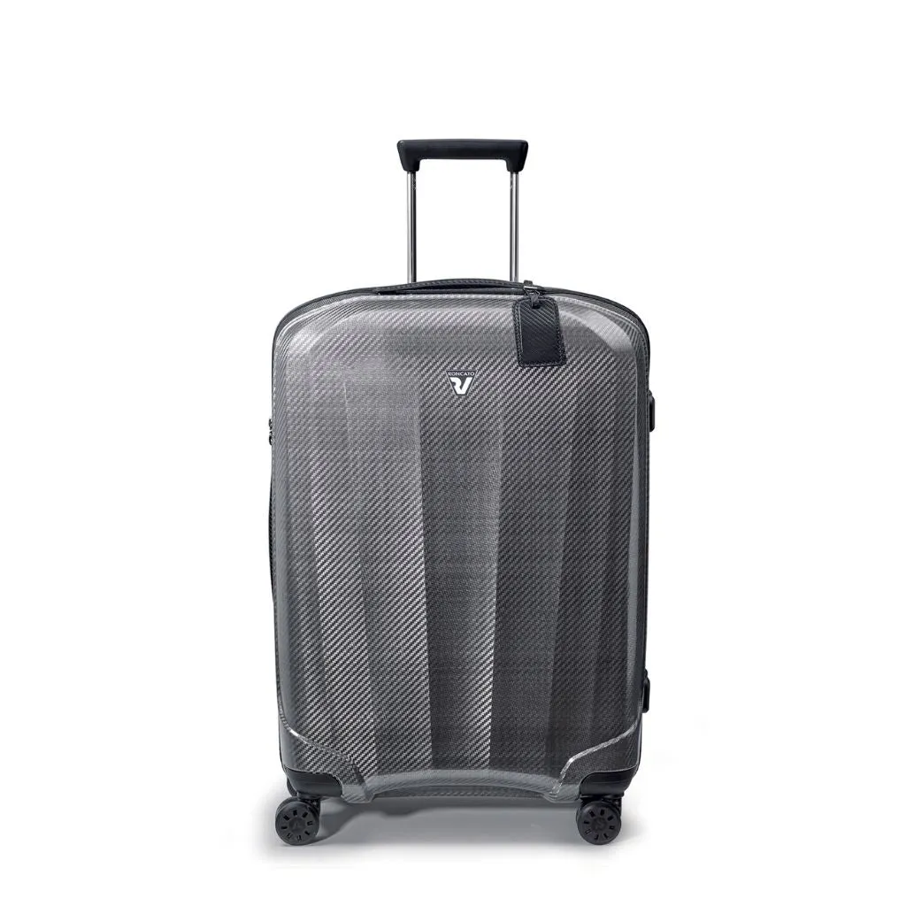 Roncato We Are Glam Medium 70cm Spinner Suitcase 2.7kg - Platinum