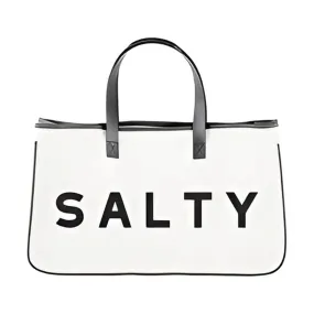 SALTY CANVAS TOTE