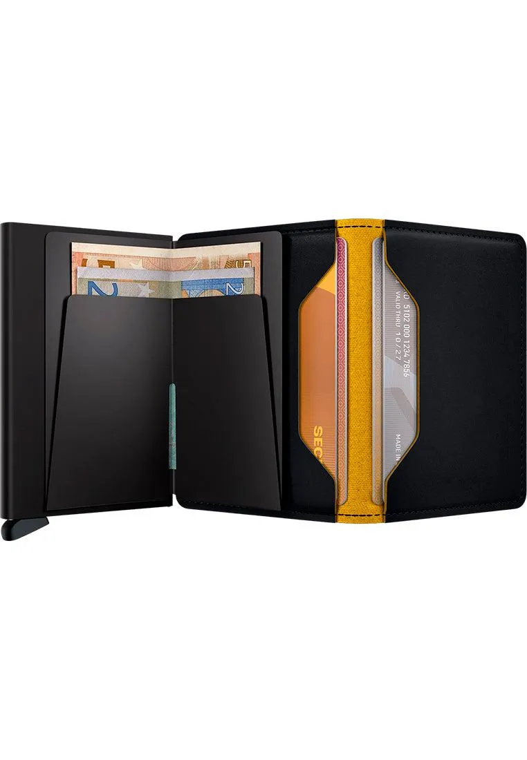 Secrid Slimwallet Matte Black Ochre