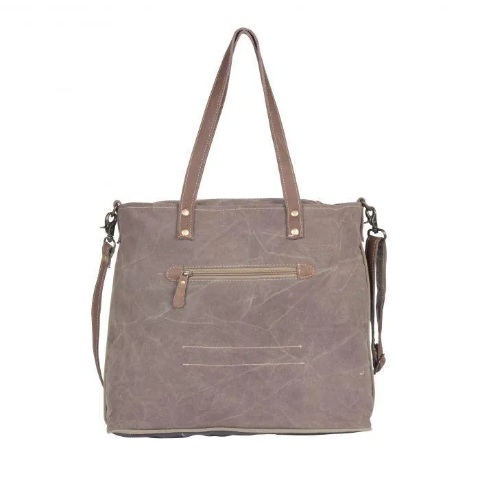 Slate Shoulder Tote Bag