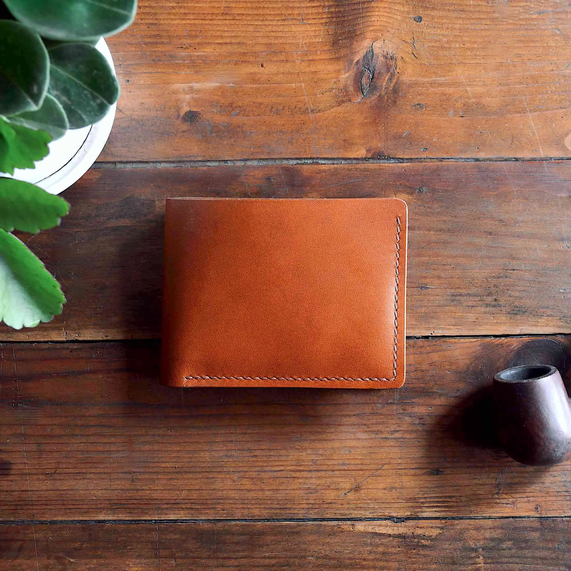 Slim Classic Wallet - Chestnut