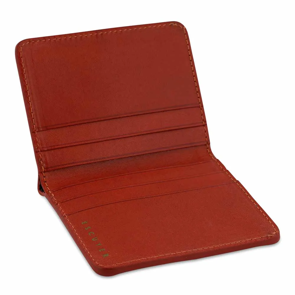 Slim Wallet - Cognac / Orange