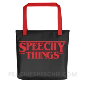 Speechy Things Tote Bag