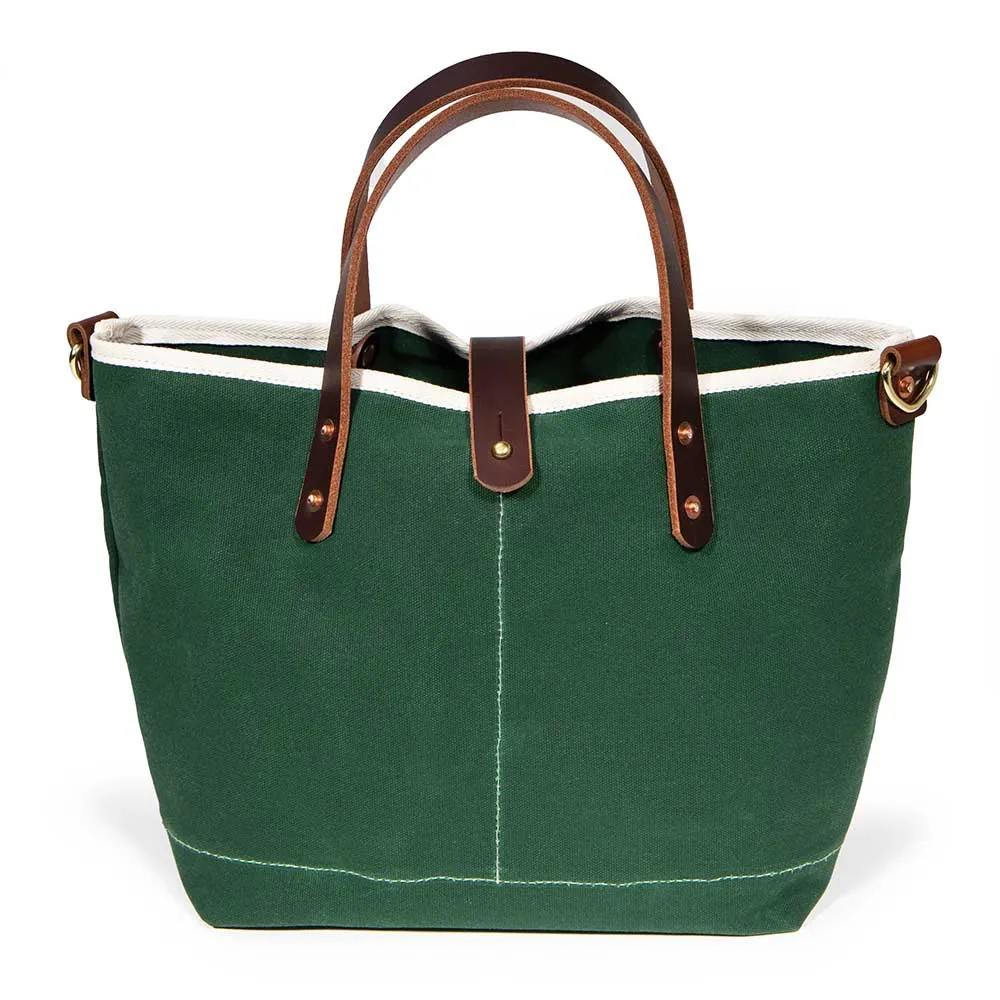 Tennis Green Waxed Canvas All Day Mini Tote