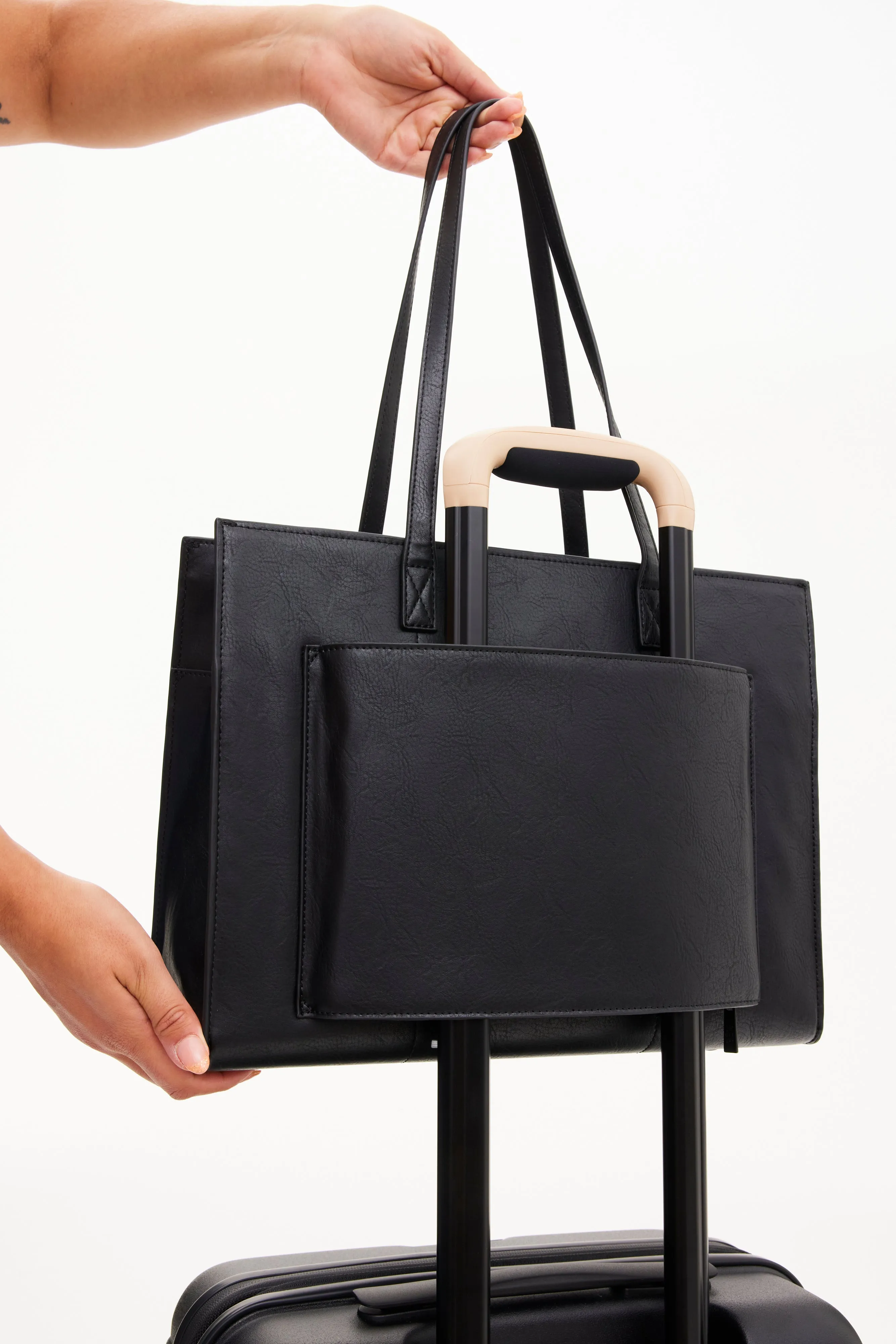 The Work Tote in Black