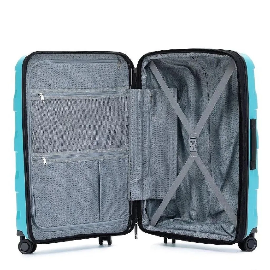 Tosca Comet Large 75cm Hardsided Expander Suitcase - Teal