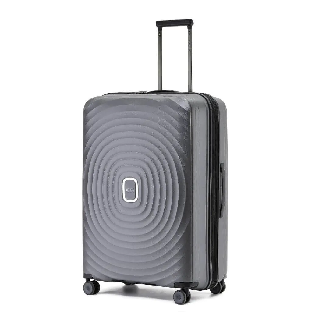 Tosca Eclipse Large 77cm Hardsided 3.7kg Luggage - Charcoal