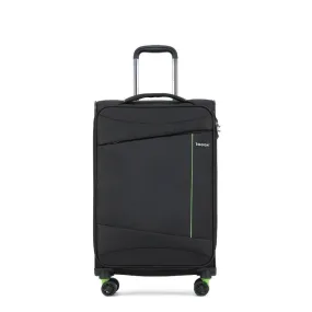 Tosca Max Lite 3.0 Softsided 2.6Kg Medium Suitcase - Black