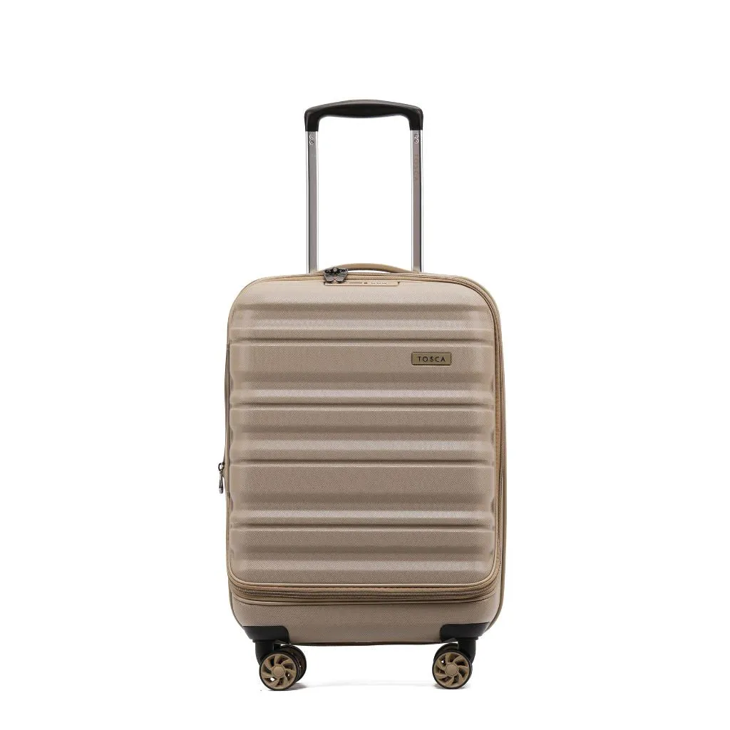 Tosca Sub Zero 2.0 3 Piece Hardsided Luggage Set - Khaki